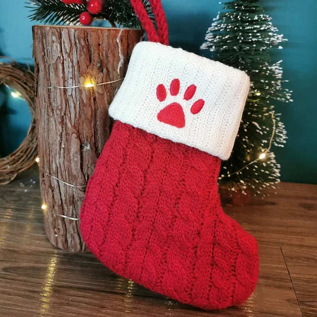 Mini Monogram Knit Stocking