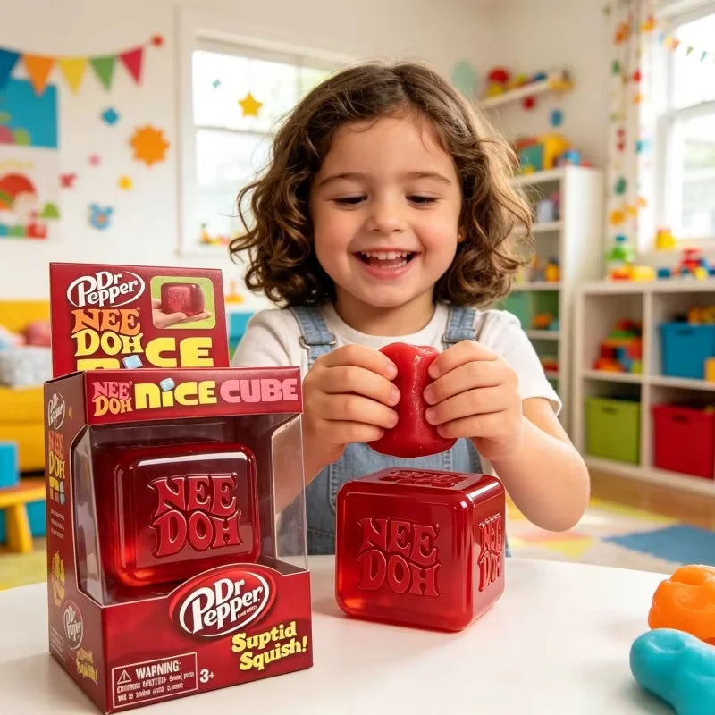 2026 New Needoh Nice Cube Suptid Squish Sensory Squeeze Toys , Creative Soft And Non Stick Hand Squeeze Toys Gift