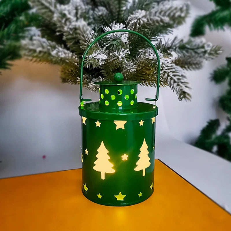 Vintage Christmas LED Lantern