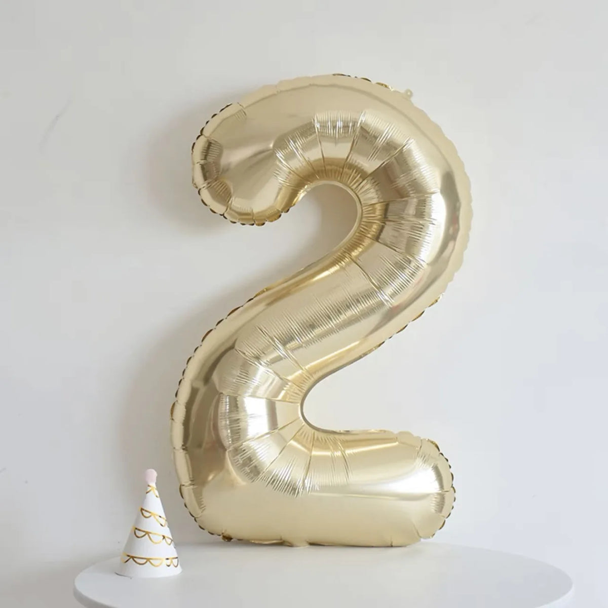 Giant 40" Gold Number Balloon