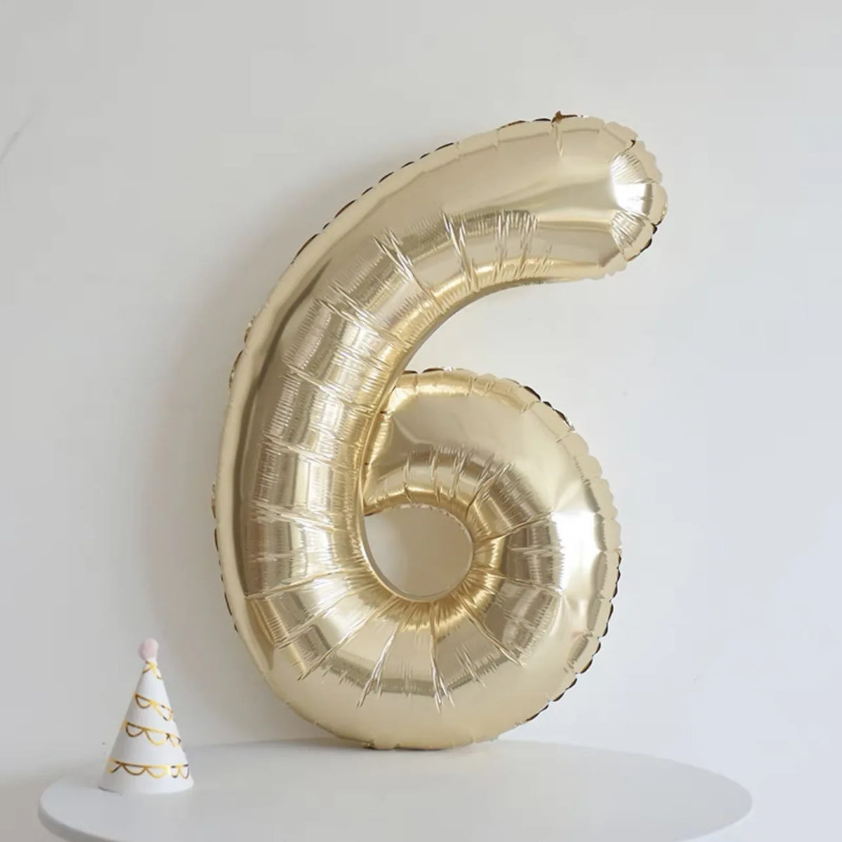 Giant 40" Gold Number Balloon