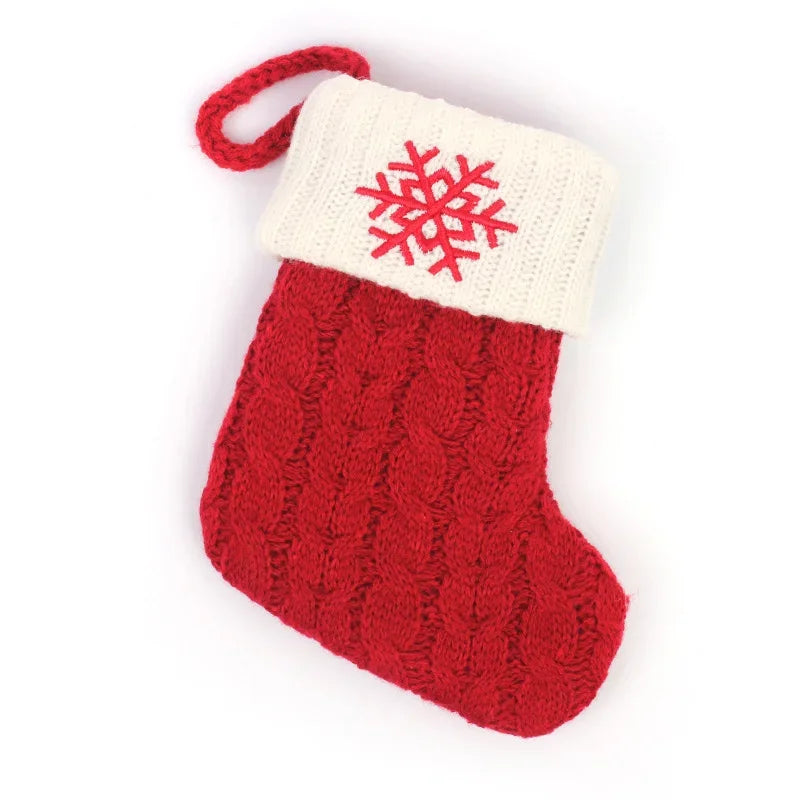 Mini Monogram Knit Stocking