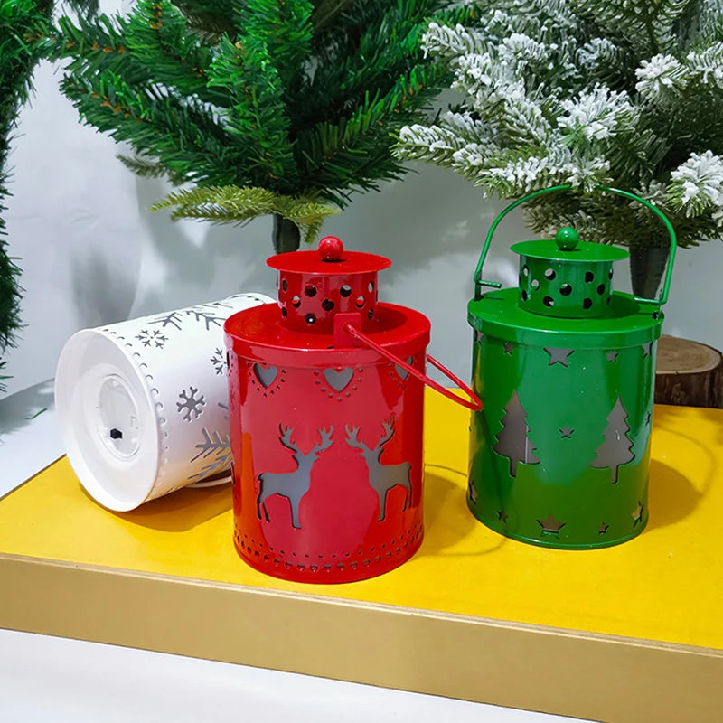 Vintage Christmas LED Lantern