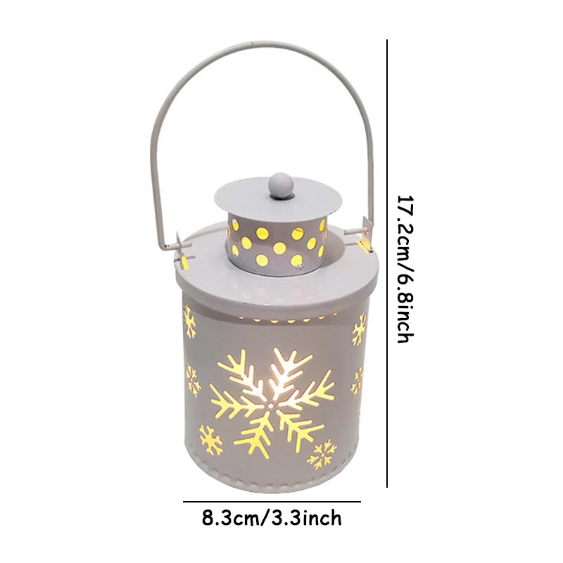 Vintage Christmas LED Lantern