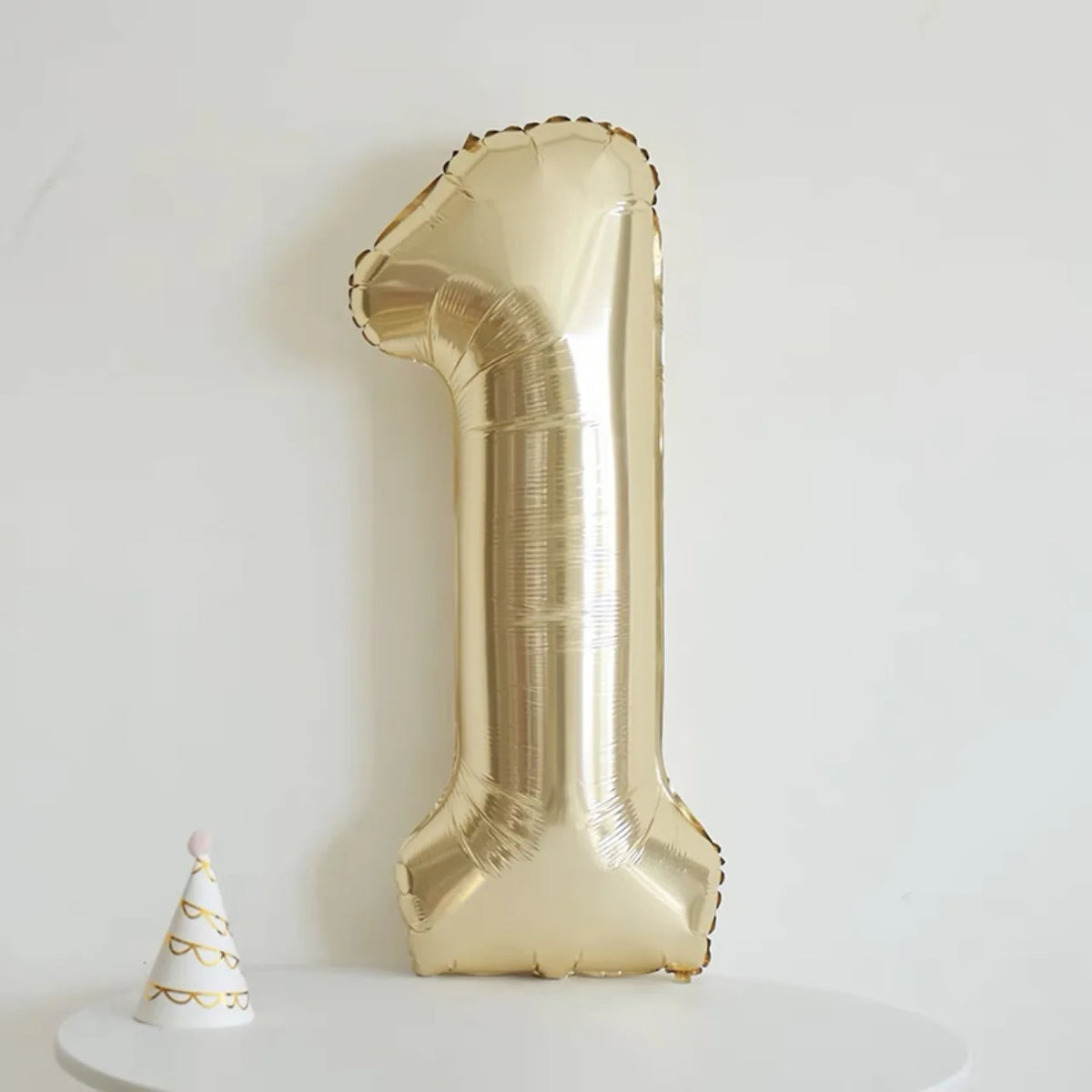 Giant 40" Gold Number Balloon