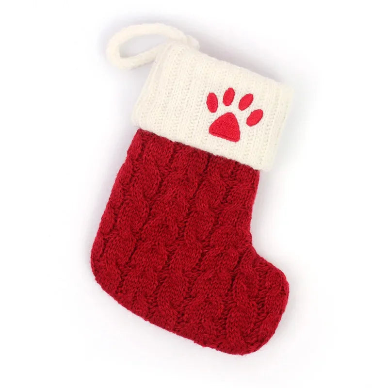 Mini Monogram Knit Stocking