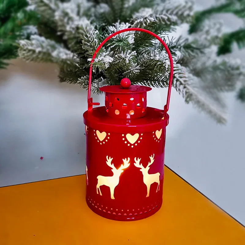 Vintage Christmas LED Lantern