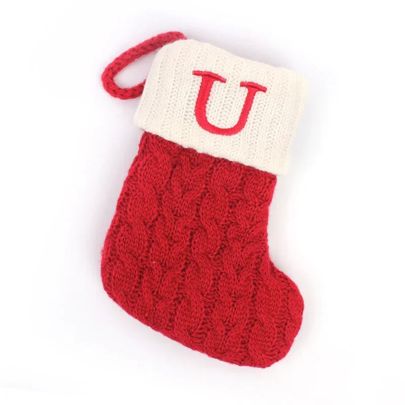 Mini Monogram Knit Stocking