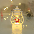 Mini Santa & Snowman LED Lantern