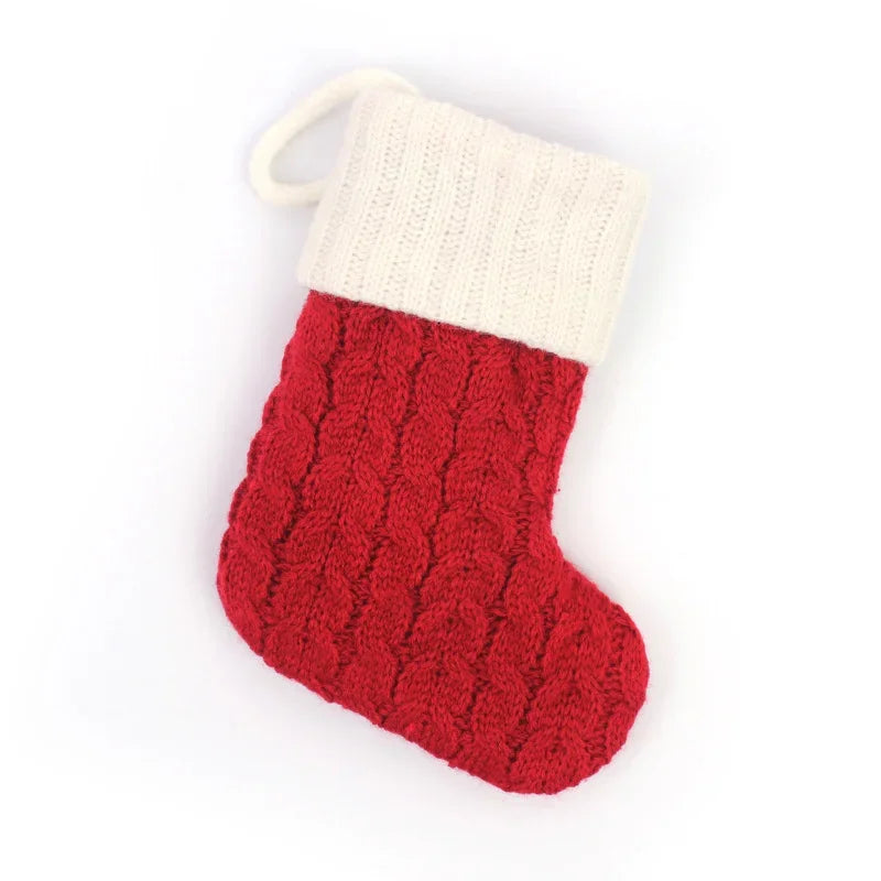 Mini Monogram Knit Stocking