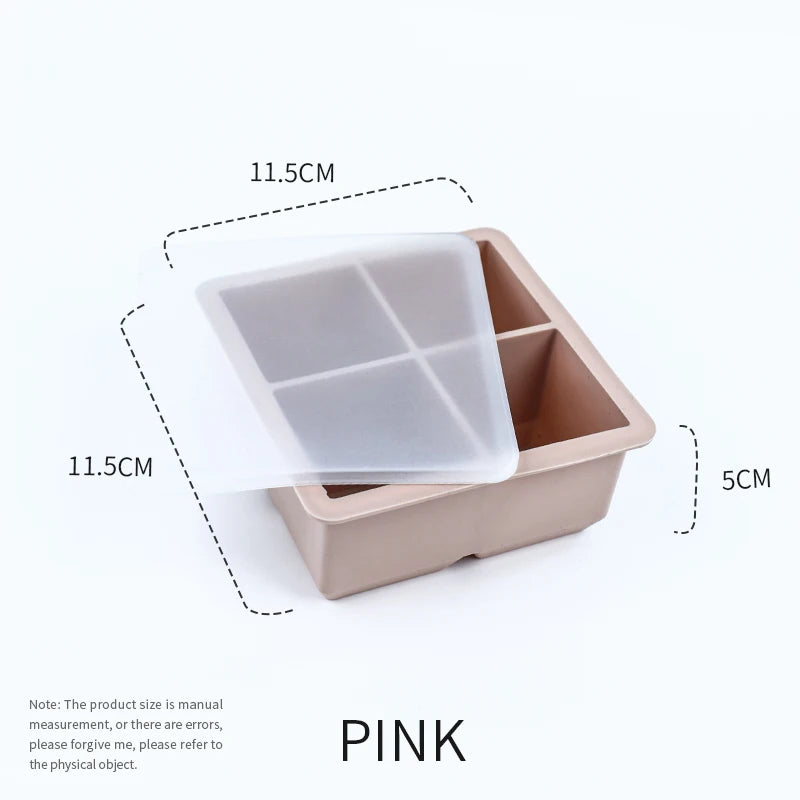 Big Cube Ice Tray with Lid