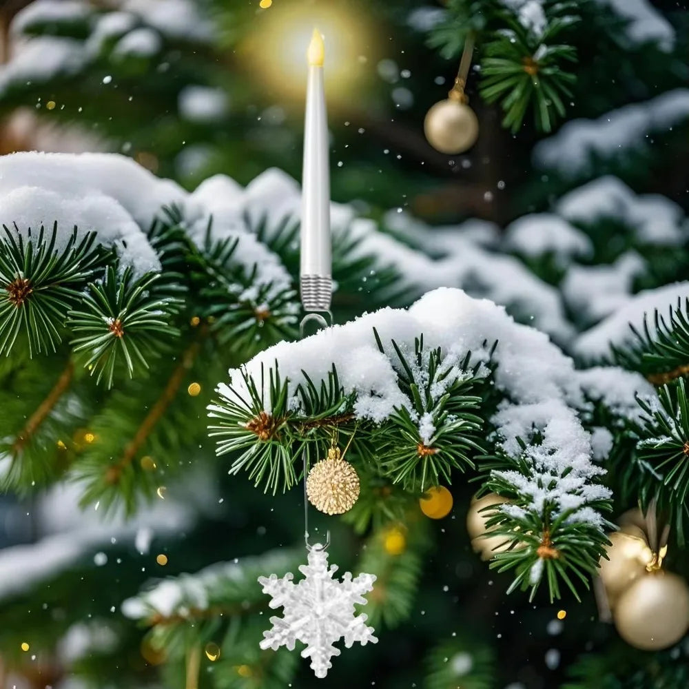 Floating LED Tree Candles with Remote