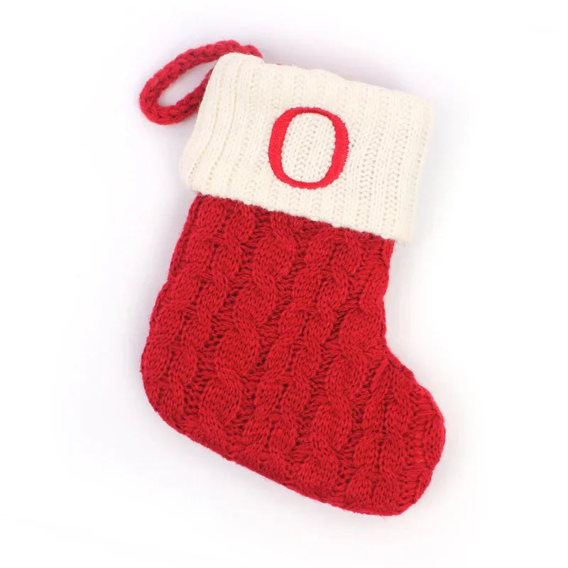 Mini Monogram Knit Stocking