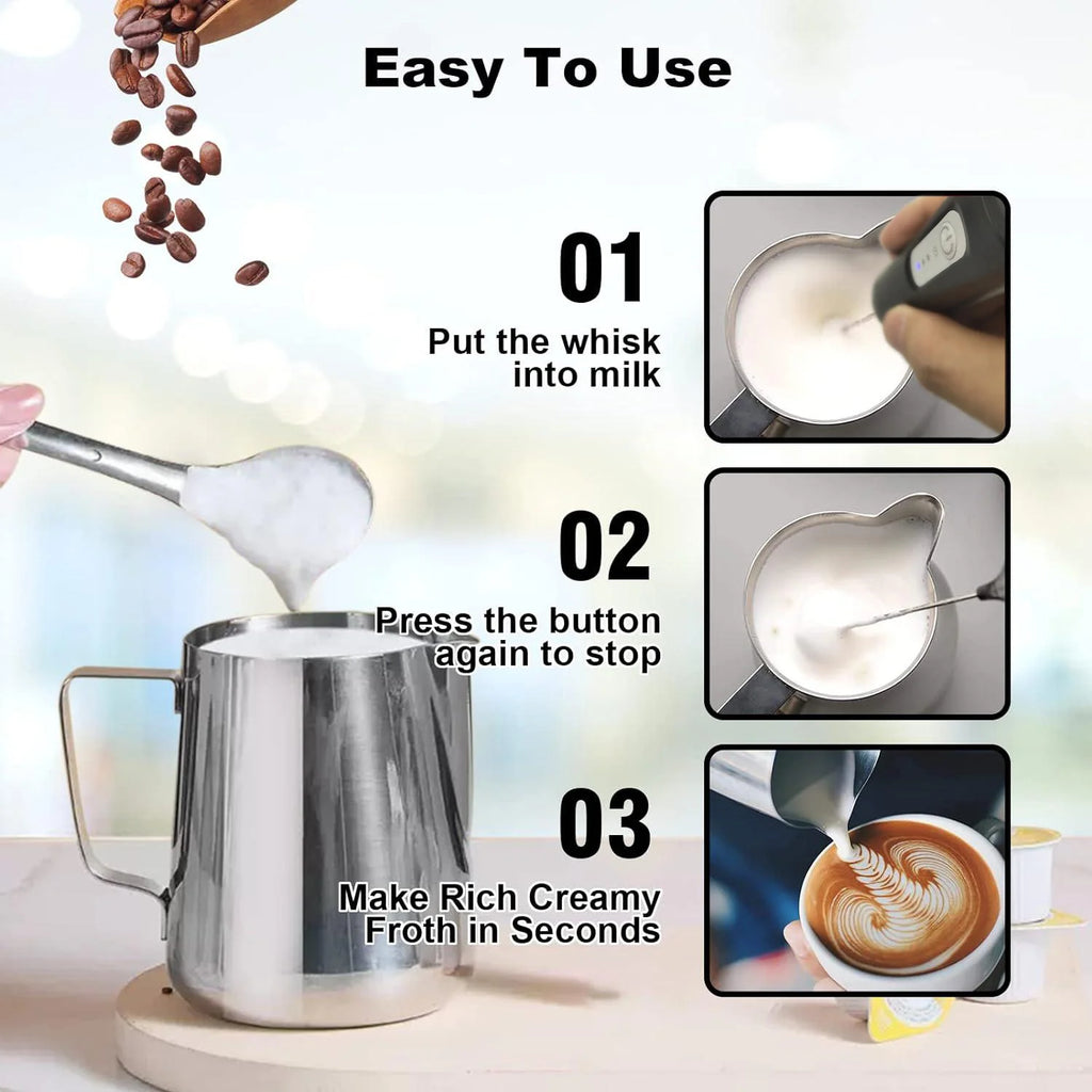 Rechargeable Milk Frother