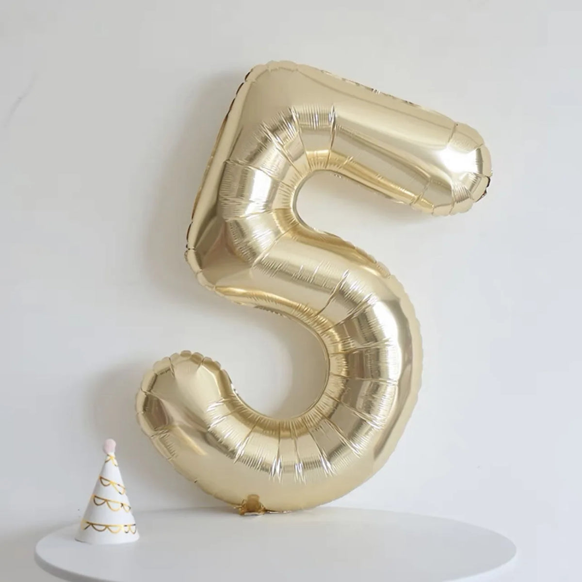 Giant 40" Gold Number Balloon